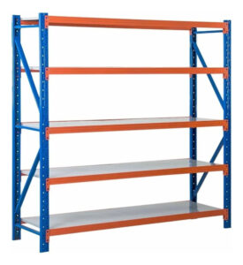 Estantería Metálica S/tornillos 5 Niveles 2x2x0.6m 1.000 Kg