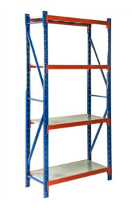 Estantería Metálica C/tornillos 4 Niveles 2x1x0.6m 800 Kg