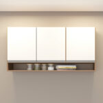Aéreo De Cocina 3 Puertas Y 2 Estantes - Imagen 1