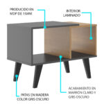 Mesa Ratona De Centro - Imagen 4