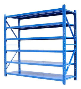 Estantería Metálica C/tornillos 6 Niveles 2x2x0.6m 1.200 Kg