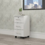 Cajonera Ruedas Escritorio Oficina Pc 3 Cajones Con Llaves - Imagen 1