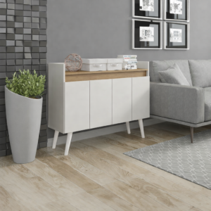 Aparador Rack Multiuso Modular Retro 4 Puertas