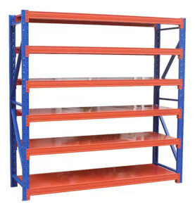 Estantería Metálica S/tornillos 6 Niveles 2x2x0.6m 1.200 Kg