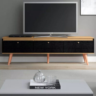 Rack Para Tv Hasta 65 Pulgadas con 3 Cajones