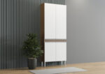 Mueble Auxiliar De Cocina Microondas Horno Alacena 4 Puertas - Image 1