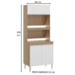 Armario Mueble De Cocina Kit Multiuso Aparador - Imagen 4