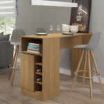 Mesa Isla Barra De Cocina Auxiliar Desayunador - Imagen 3