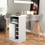 Mesa Isla Barra De Cocina Auxiliar Desayunador - Imagen 2