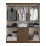 Ropero Placard 6 Puertas 2 Cajones Jacaranda - Imagen 5