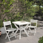 Silla Plegable Apilable De Exterior De Alta Resistencia - Imagen 1