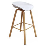 Silla Alta Taburete Butaca Banco De Barra De Cocina Y Bar - Image 2