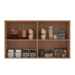Aéreo De Cocina Armario 2 Puertas División Con Estantes - Image 3