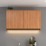 Aéreo De Cocina Armario 2 Puertas División Con Estantes - Image 1
