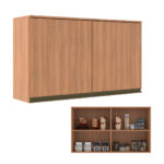 Aéreo De Cocina Armario 2 Puertas División Con Estantes - Image 2
