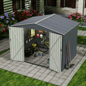 Galpón Prefabricado 100% Acero Galvanizado Gran Resistencia 9,5m³