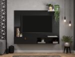 Panel Tv 50 Pulgadas Living Modular Con Estante 1 Puerta - Image 1