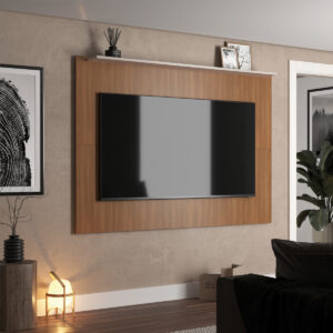 Panel Aereo De Tv 60 Rack Modular Liso Con Estante