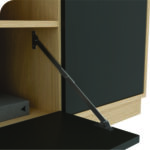 Rack Tv 75 Pulgadas Living Estar Con Estantes Y Puertas - Image 6