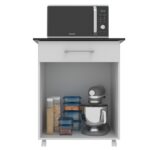 Mueble Bajo Mesada De Cocina Aparador Multiuso Con Ruedas - Image 2