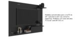 Panel Aereo De Tv 43 Rack Modular Con Estantes - Image 4