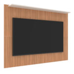 Panel Aereo De Tv 60 Rack Modular Liso Con Estante - Imagen 2