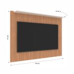 Panel Aereo De Tv 65 Rack Modular Liso Con Estante - Image 2