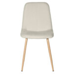 Silla Comedor Eames Forrada Con Tela Lavable Y patas De Metal - Image 4