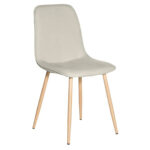 Silla Comedor Eames Forrada Con Tela Lavable Y patas De Metal - Image 5