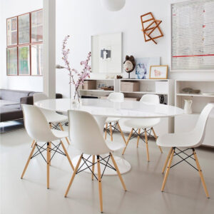Silla Eames Comedor Living Resistente Y Cómoda