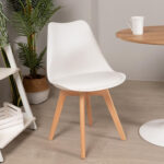 Silla Tulip Tipo Eames De Living Comedor Acolchonada Premium - Image 2