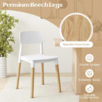 Silla Comedor Madera Y Plástico Diseño Moderno - Image 5