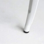 Taburete Butaca Tolix De Metal Con Respaldo Fuerte Expansion Acabado De La Estructura Negro Color Negro - Imagen 6