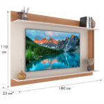 Panel Tv 65 Pulgadas Living Con Modular Estantes - Image 2
