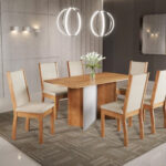 Mesa Comedor Grande Madera Mdp Rectangular Cocina Living - Imagen 2