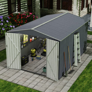 Galpón Prefabricado 100% Acero Galvanizado Gran Resistencia 18,5m³