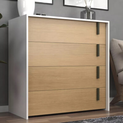 Comoda De 4 Cajones Cajonera Zapatera Mueble Guardaropa