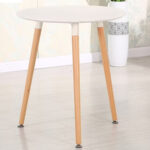 Mesa Redonda Eames 80 Cm Nórdica Diseño Living Comedor - Image 2
