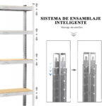 Estantería Rack Metálico Multiuso Resiste 175 Kilos X Nivel - Image 6