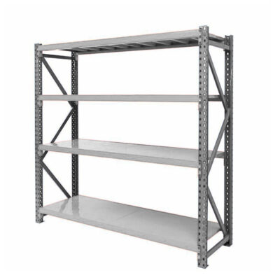 Estantería Metálica Con Tornillos 4 Niveles 2x2x0.4m 800kg