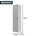 Mueble Armario Multiuso Limpieza Escobero Cocina Lavadero - Imagen 3