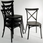 Silla De Comedor Katrina Apilable Cocina Sala Exterior - Imagen 1