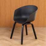 Silla Comedor Butaca Cassia Con Patas De Metal Moderna - Imagen 1