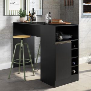 Mesa Isla Barra De Cocina Auxiliar Desayunador