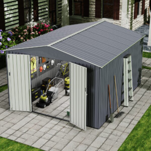 Galpón Prefabricado 100% Acero Galvanizado Gran Resistencia 23,7m³