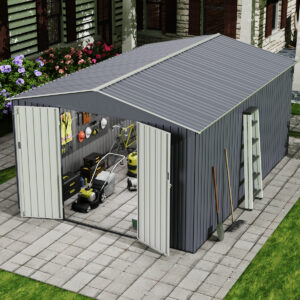 Galpón Prefabricado 100% Acero Galvanizado Gran Resistencia 28m³