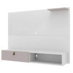 Panel Tv 50 Pulgadas Living Modular Con Estante 1 Puerta - Imagen 3