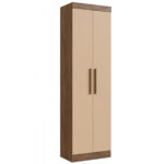 Ropero 2 Puertas Multiuso Armario 100% Mdf Cajón Y Estantes - Image 3