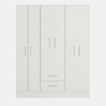 Ropero Placard 6 Puertas 2 Cajones 9 Estantes Y Perchero - Image 3