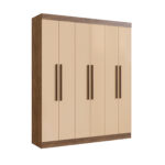 Ropero Armario 6 Puertas 2 Cajones 100% Mdf - Image 4